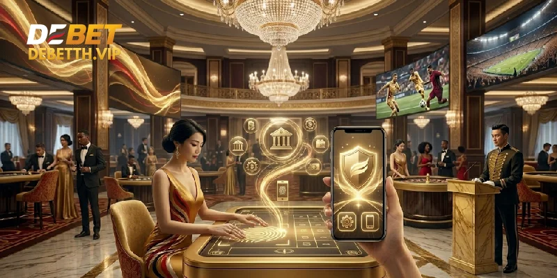 ขั้นตอนการ ฝากเงิน DeBet ระบบออโต้