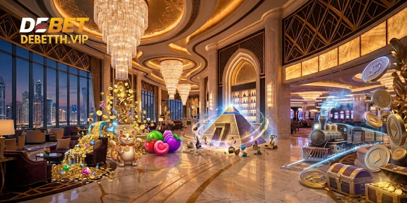 ค่ายเกมยอดนิยมใน DeBet Slots