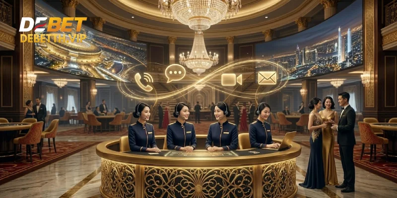 ติดต่อเรา DeBet บริการลูกค้าสัมพันธ์ 24 ชม
