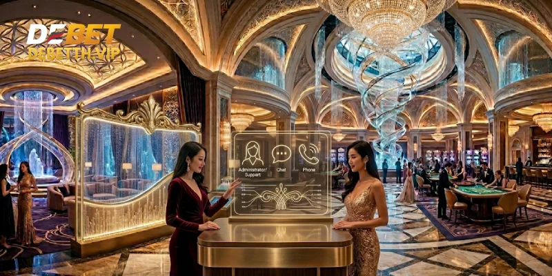 ทีมงานสนับสนุน DeBet พร้อมช่วยเหลือการเข้าสู่ระบบ 24 ชั่วโมง