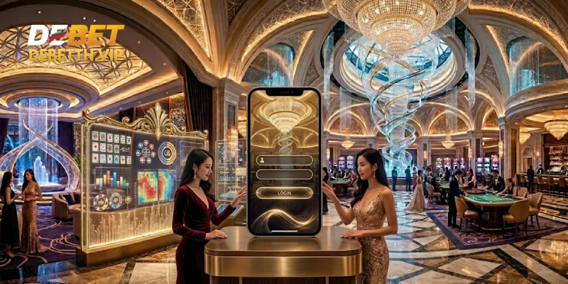 หน้าต่าง DeBet เข้าสู่ระบบ บนมือถือที่ปลอดภัยและรวดเร็ว